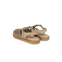 Angulus 5696 lukket sandal i multiglitter