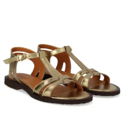 Angulus 5415 sandal i guld skind