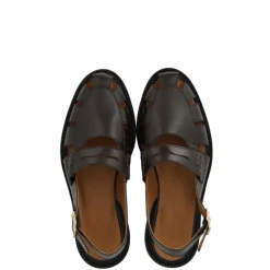 Angulus 1688 sko i mørkebrun skind