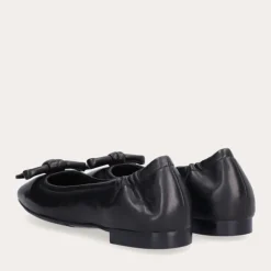 Billi Bi A8044 ballerina i sort skind