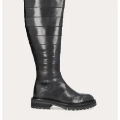 Billi Bi A3292 langskaftet støvle i sort skind