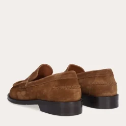 Billi Bi A9010 loafer i brun ruskind