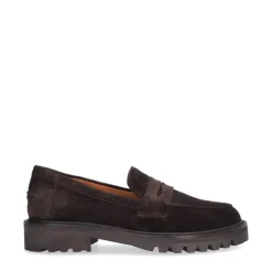 Billi Bi A9305 loafer i brun ruskind