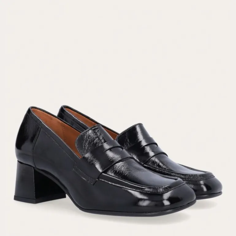 Billi Bi A9221 pumps i sort lakskind