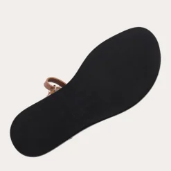 Billi Bi A6400 sandal i brun lakskind på letvægtssål