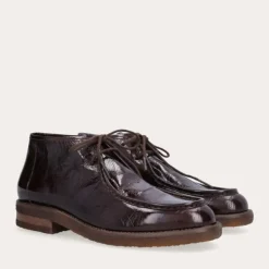 Billi Bi A7025 snørestøvle i brun lakskind