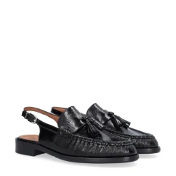 Billi Bi A9698 sort loafer med slingback
