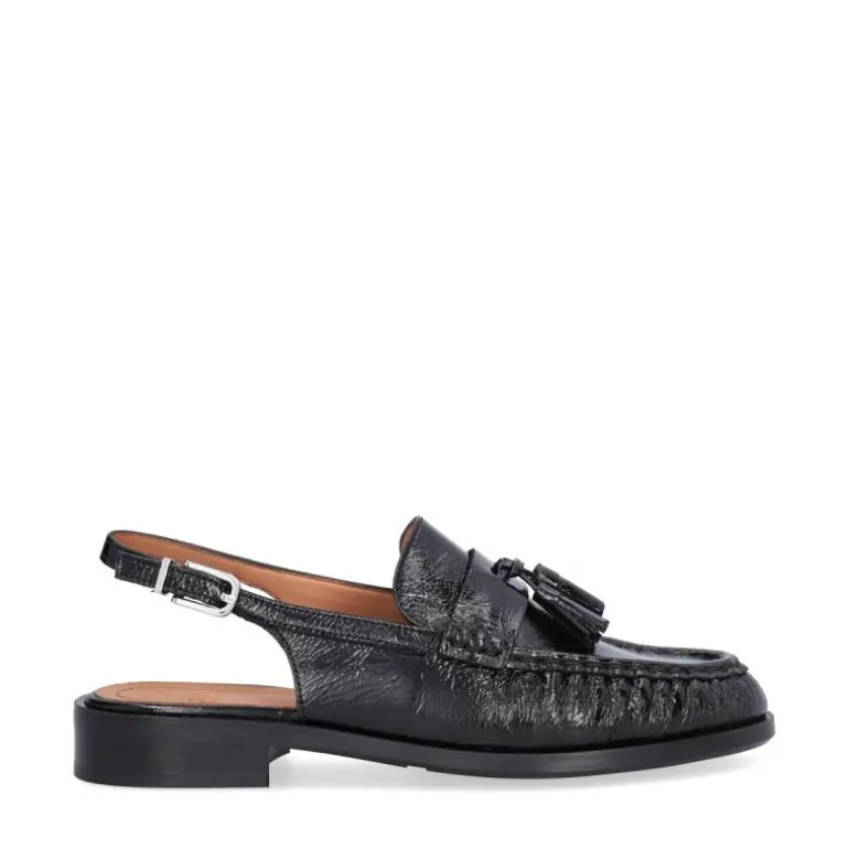 Billi Bi A9698 sort loafer med slingback