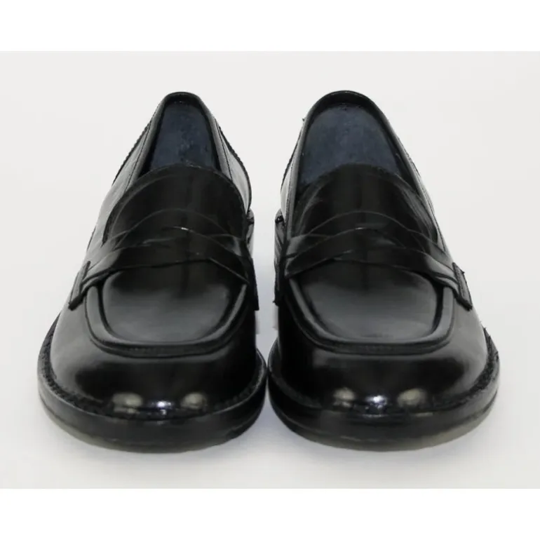 Bubetti 9748 loafer i sort skind