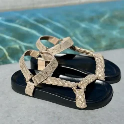 Copenhagen Shoes Beach Gold