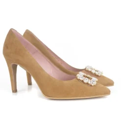 Copenhagen Shoes By Josefine Valentin LA Camel med sten