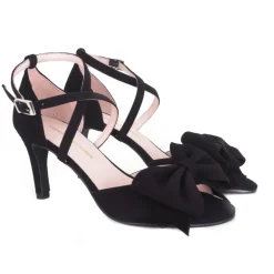 Copenhagen Shoes Celebrate i sort ruskind