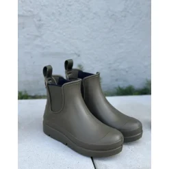 LBDK Sally gummistøvle i khaki grøn