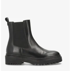 Phenumb Copenhagen Casablanca vinterstøvle i sort skind med foer