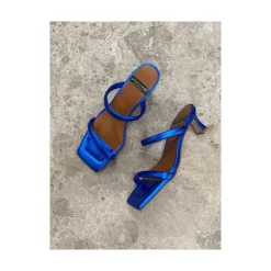 Phenumb Enjoy sandal i metallic blå