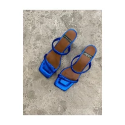 Phenumb Enjoy sandal i metallic blå
