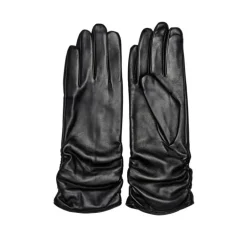 RE:DESIGNED Anvi skindhandske i sort