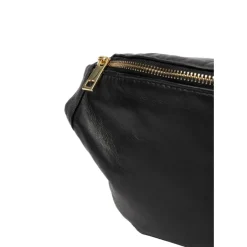 RE:DESIGNED Bumbag Taske Gyda i sort skind