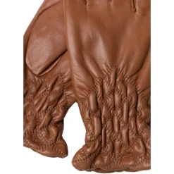 RE:DESIGNED Elke skindhandske i cognac