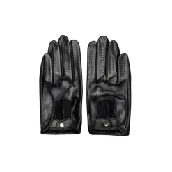 RE:DESIGNED Fifika kørehandske i sort skind