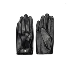 RE:DESIGNED Fifika kørehandske i sort skind