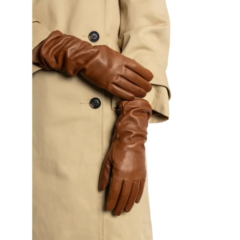 RE:DESIGNED Handske Anvi Wool i cognac