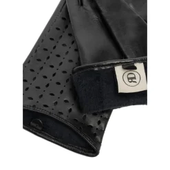 RE:DESIGNED Herdis skinhandsker i sort