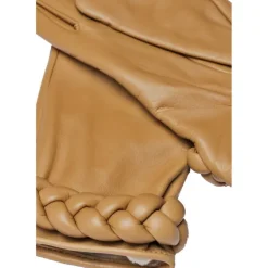 RE:DESIGNED Kaalyn skindhandske i beige