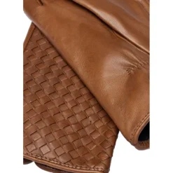 RE:DESIGNED skindhandske Kimbell i cognac