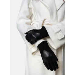 RE:DESIGNED Skindhandske Karma i sort skind