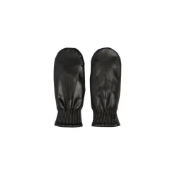 RE:DESIGNED Skindluffer Hera Mitten i sort skind