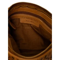 RE:DESIGNED Taske Mika Small i Burned Tan flet