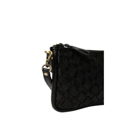 RE:DESIGNED Taske Mika Small i sort flet