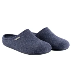 Shepherd Cilla hjemmesko i Navy uld