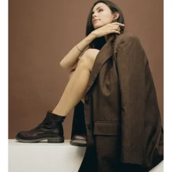 Shoedesign Copenhagen Dahlia støvle i brun skind