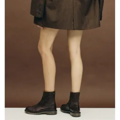 Shoedesign Copenhagen Dahlia støvle i brun skind