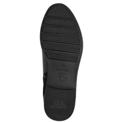 Tamaris 25425 ankelstøvle i sort skind med detaljer