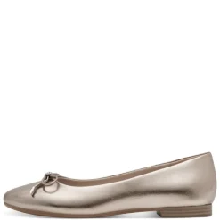Tamaris 22105 ballerina i guld med similisten