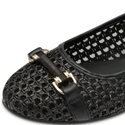 Tamaris 22138 ballerina i sort flet