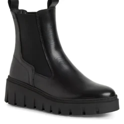 Tamaris 25489 chelsea støvle i sort skind