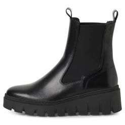 Tamaris 25489 chelsea støvle i sort skind