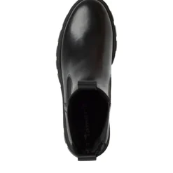 Tamaris 25489 chelsea støvle i sort skind