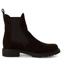 Tamaris 25427 chelsea støvle i mocca ruskind