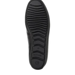 Tamaris 24630 hyttesko i sort skind