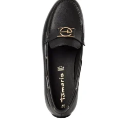 Tamaris 24630 hyttesko i sort skind