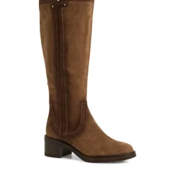 Tamaris 25501 langskaftet støvle i ruskind