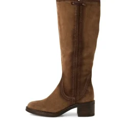 Tamaris 25501 langskaftet støvle i ruskind