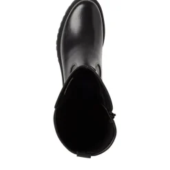 Tamaris 25605 langskaftet støvle i sort skind