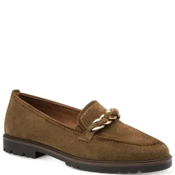 Tamaris 24230 loafer i brun ruskind