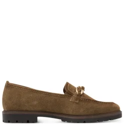 Tamaris 24230 loafer i brun ruskind
